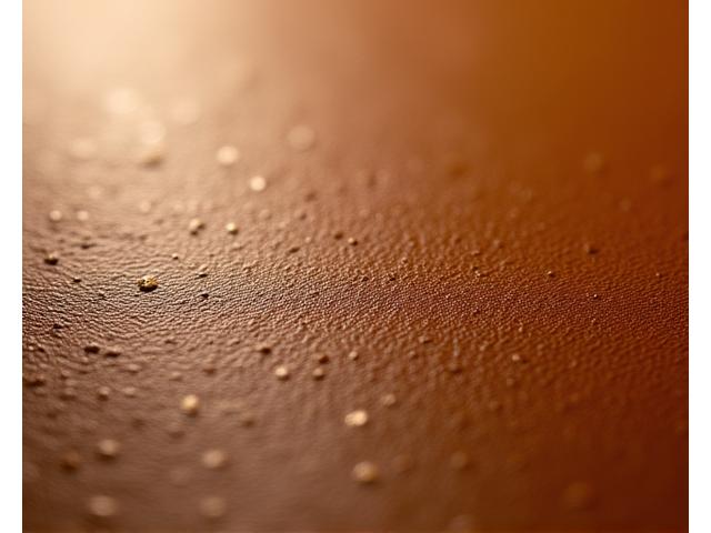 Tekstur av lab-dyrket lær fra sopp-mycel.